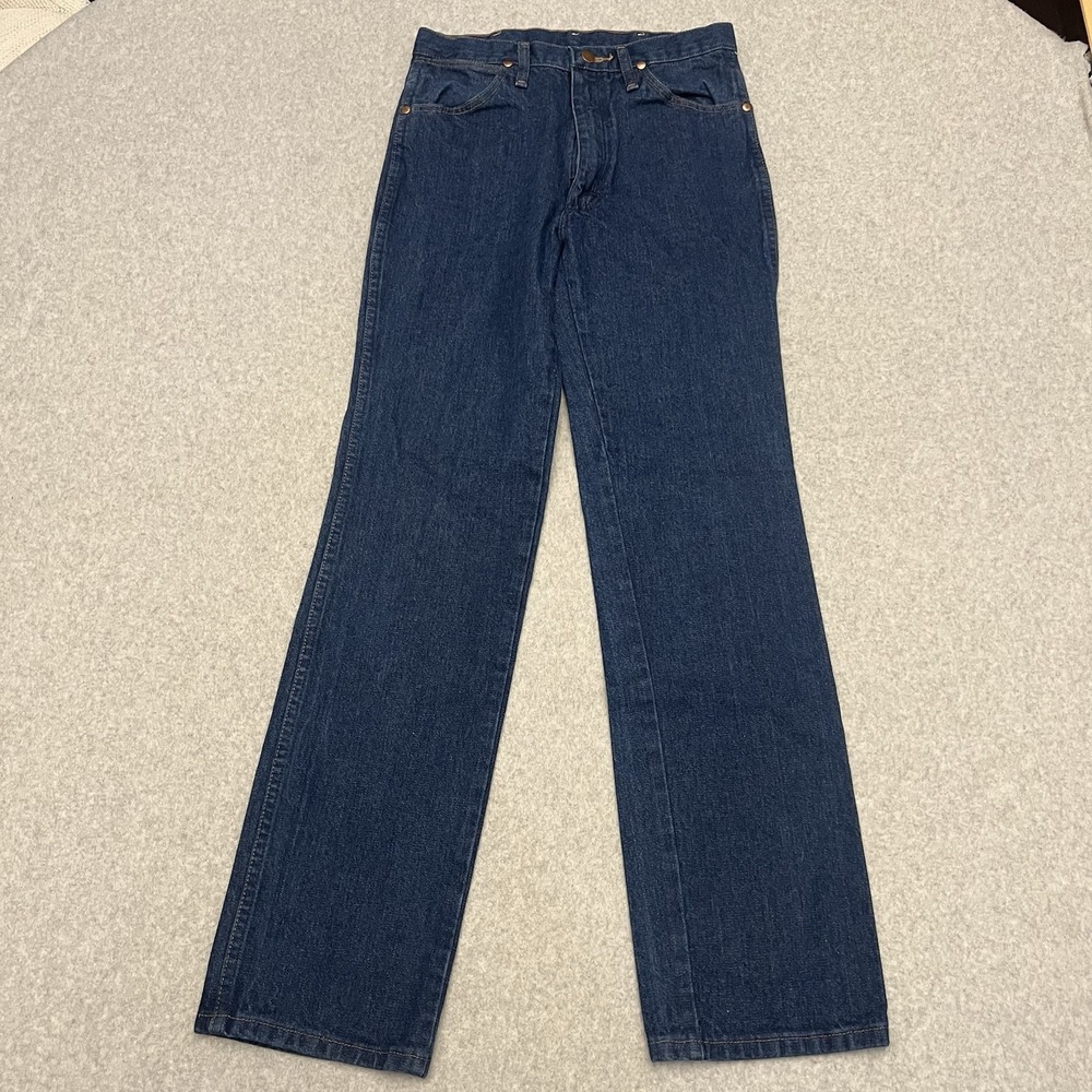 Wrangler Jeans Men 29x32 Blue Denim 936 Cowboy Cut Slim Fit Western Rodeo Ranch